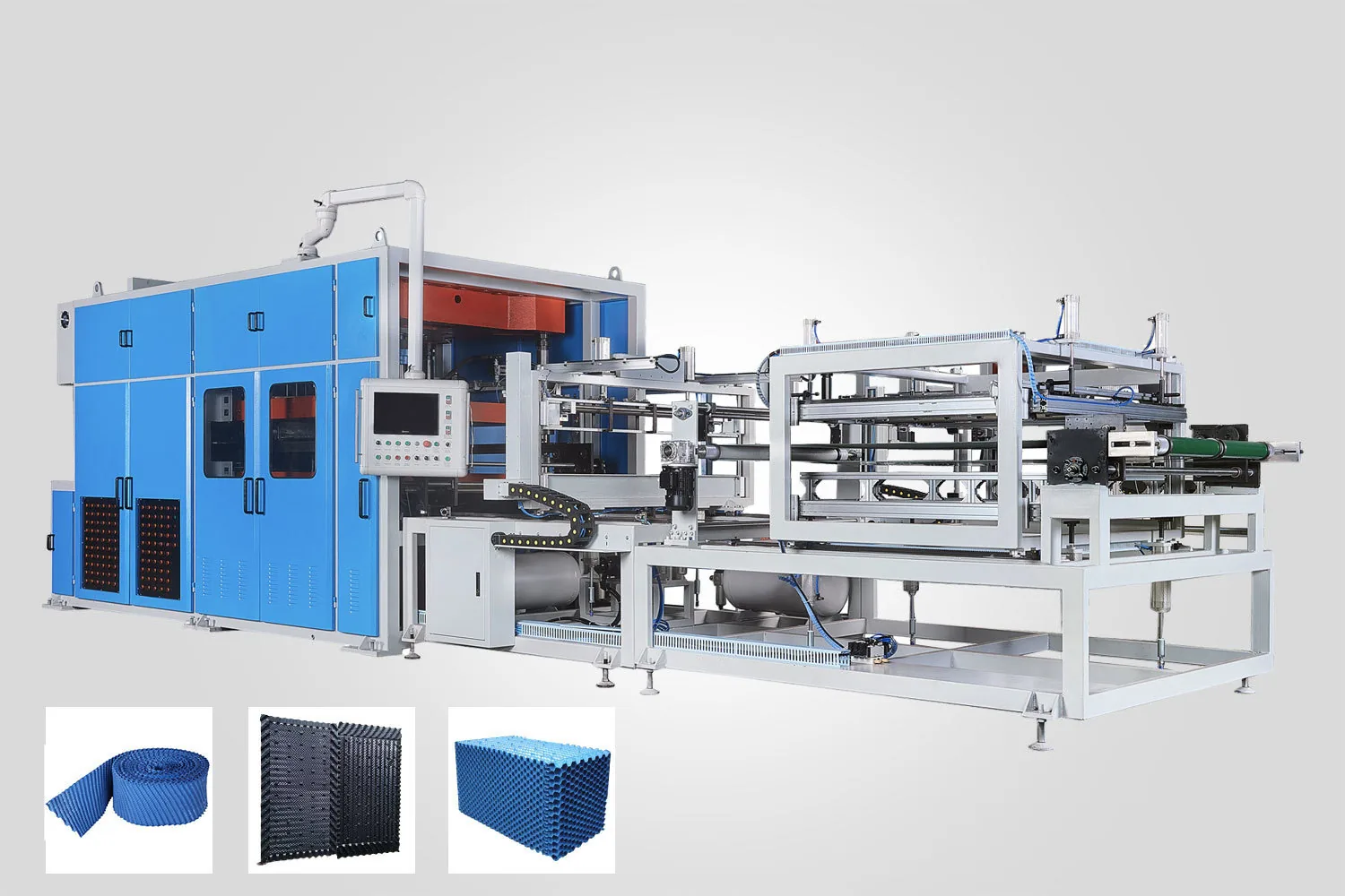 Hydraulic Cooling Tower Infill Machine