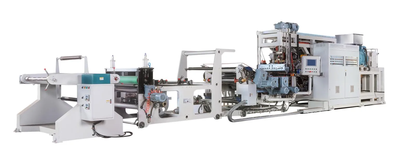 Oblique Horizontal Sheet Extruder