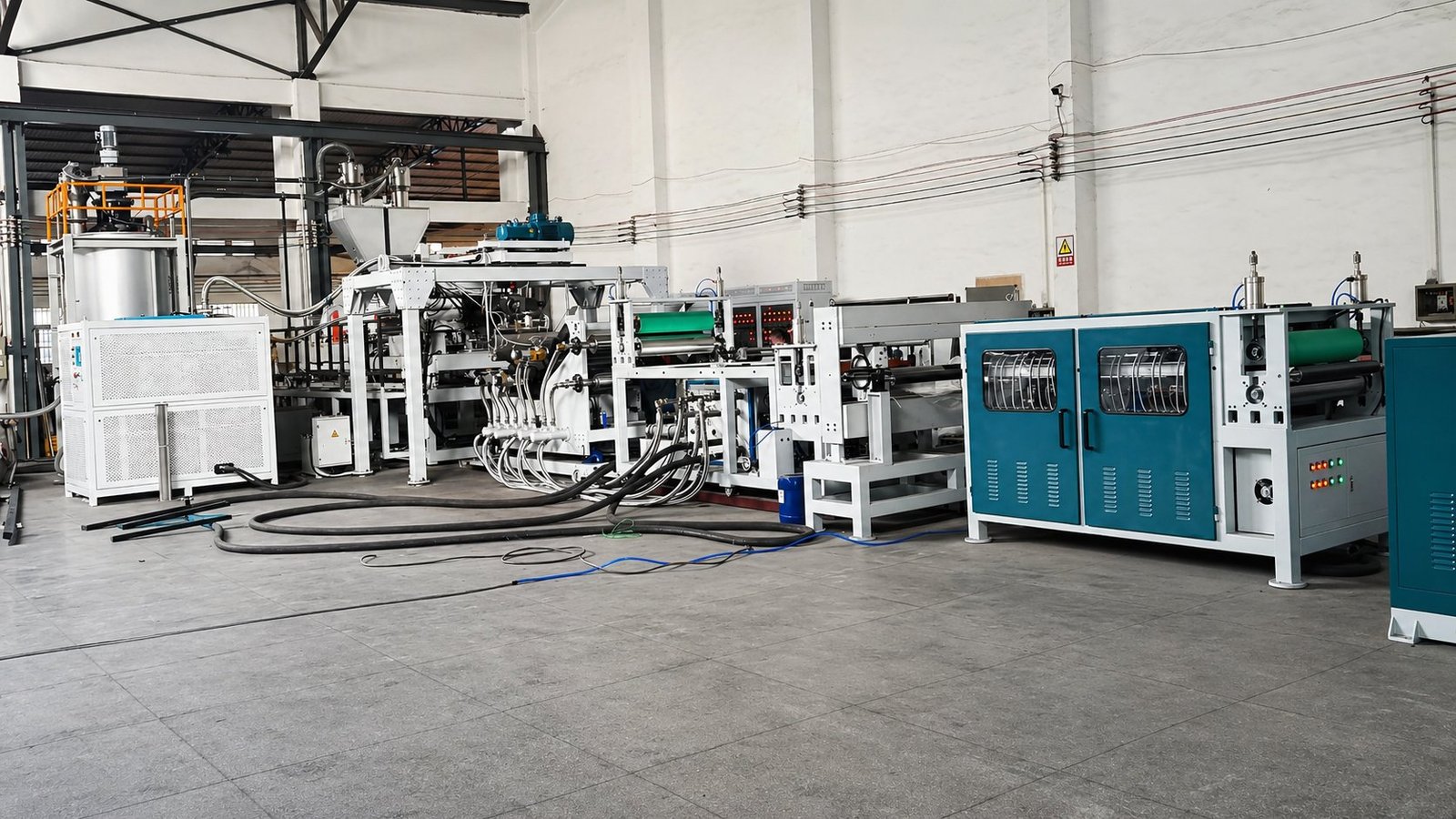Vertical Sheet Extruding Machine