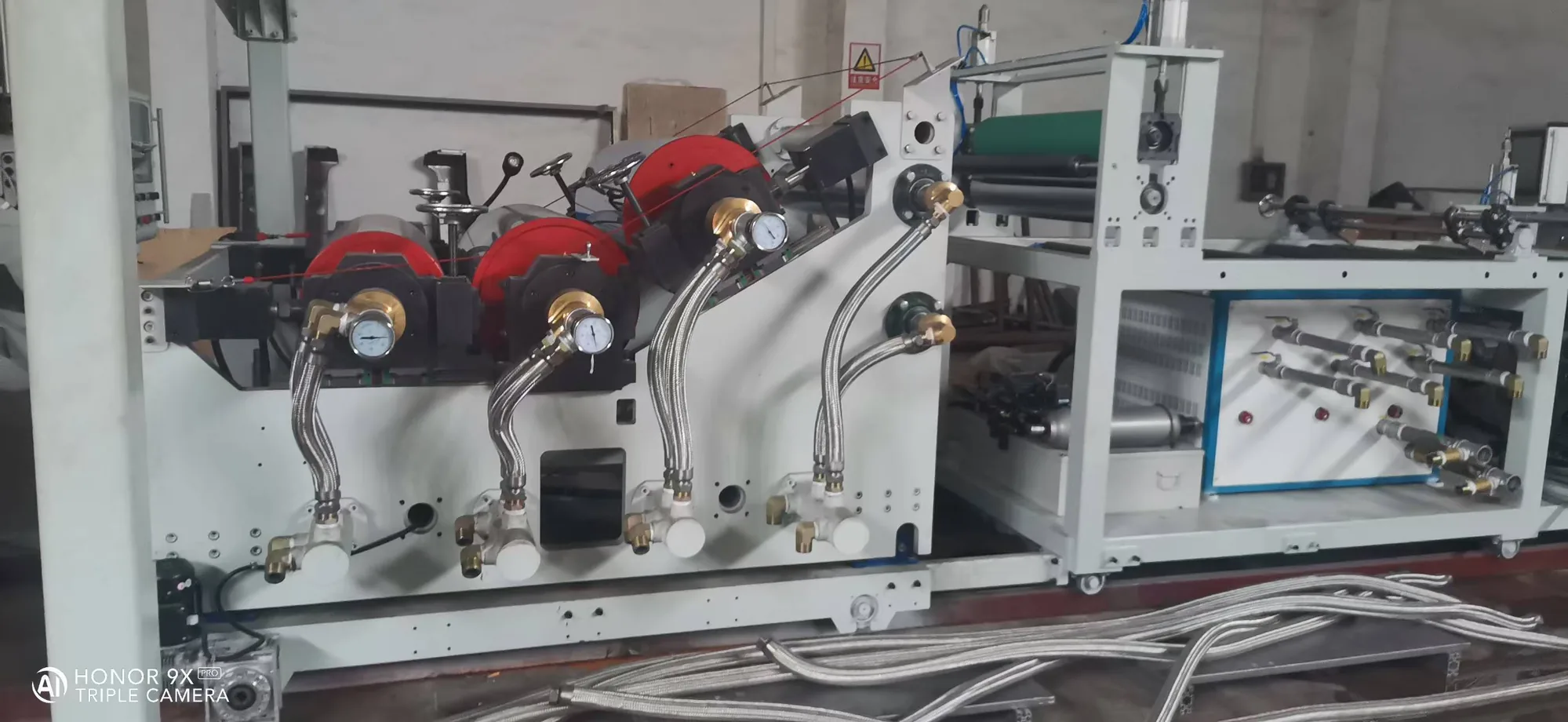 PET sheet line detail