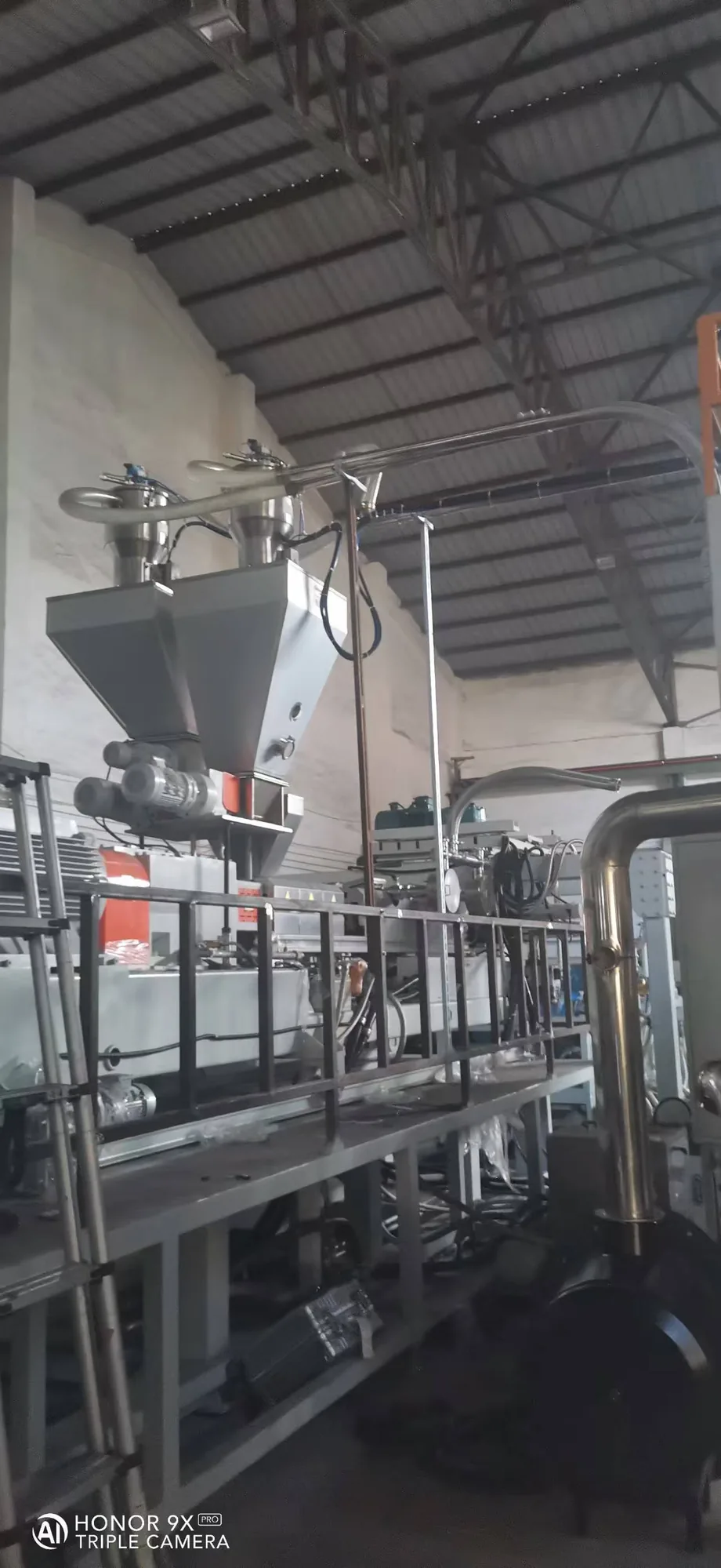 PET sheet line detail